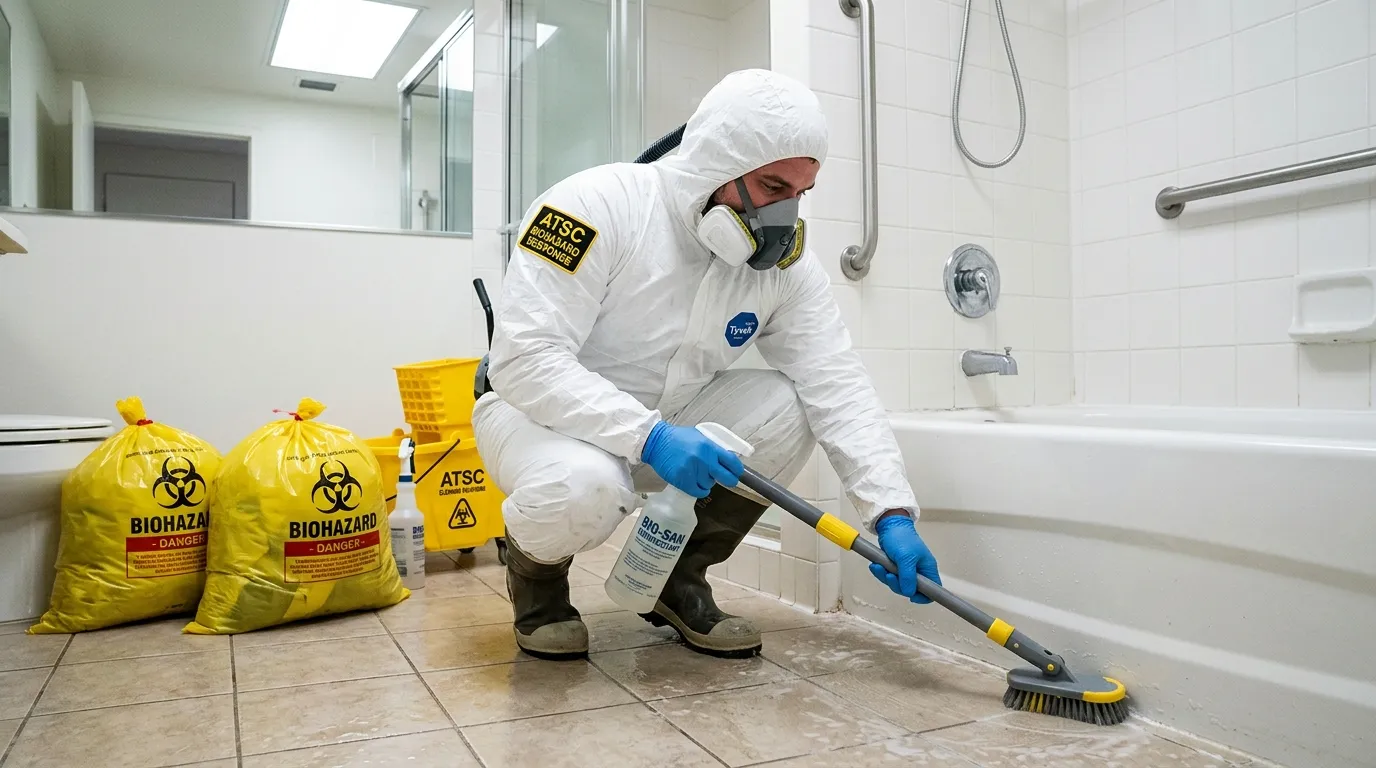 Decontamination equipment deployed for Blood Cleanup in Lemont